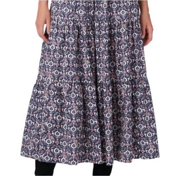 NEW XIRENA angelica skirt in gray bird